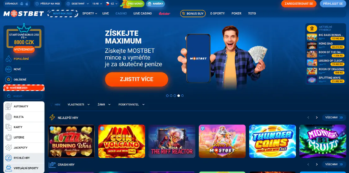Mostbet Online Kasino CZ